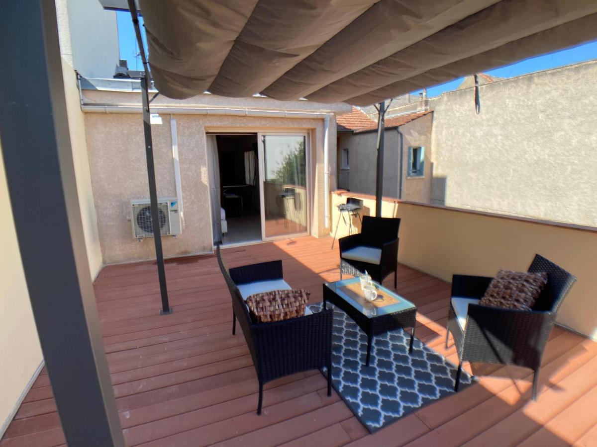 Studio Climatise Et Grande Terrasse Tarbes Centre Екстер'єр фото